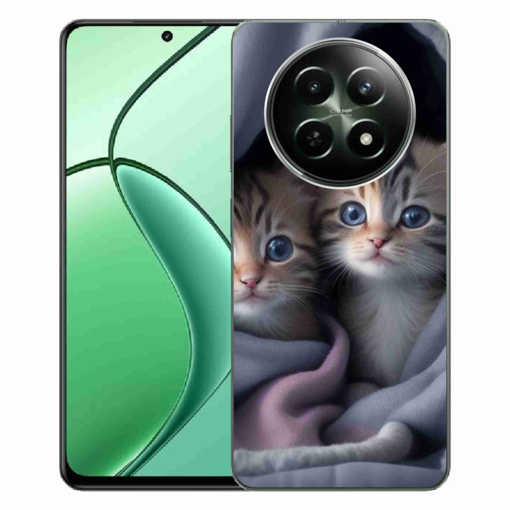 Gélový kryt mmCase na Realme 12 5G/12x 5G - mačacie duo 2