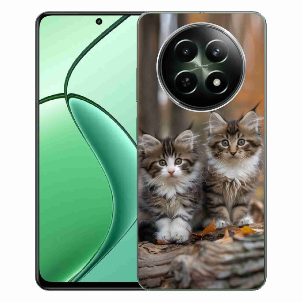 Gélový kryt mmCase na Realme 12 5G/12x 5G - mačacie duo 3
