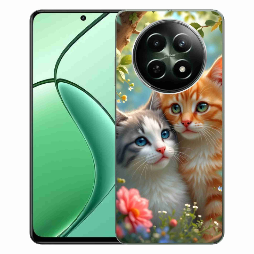 Gélový kryt mmCase na Realme 12 5G/12x 5G - mačacia láska 2