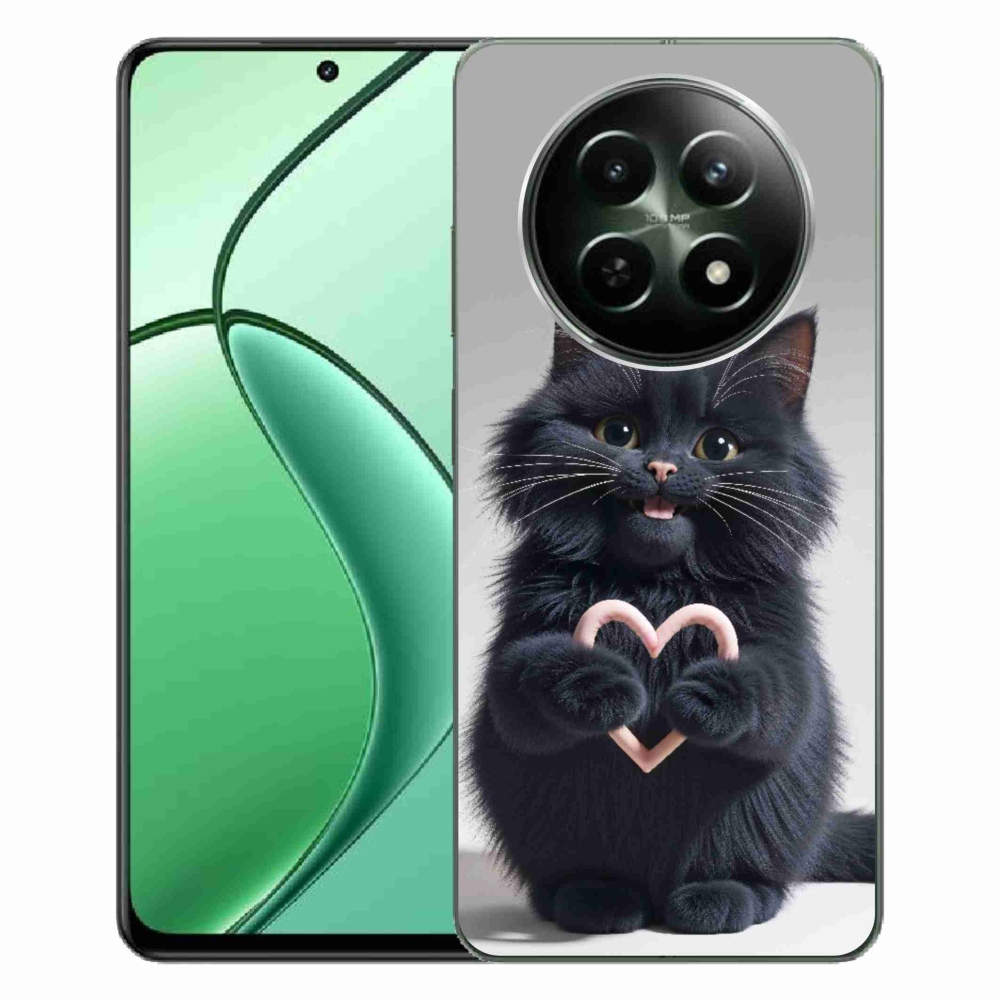 Gélový kryt mmCase na Realme 12 5G/12x 5G - mačacia láska 3