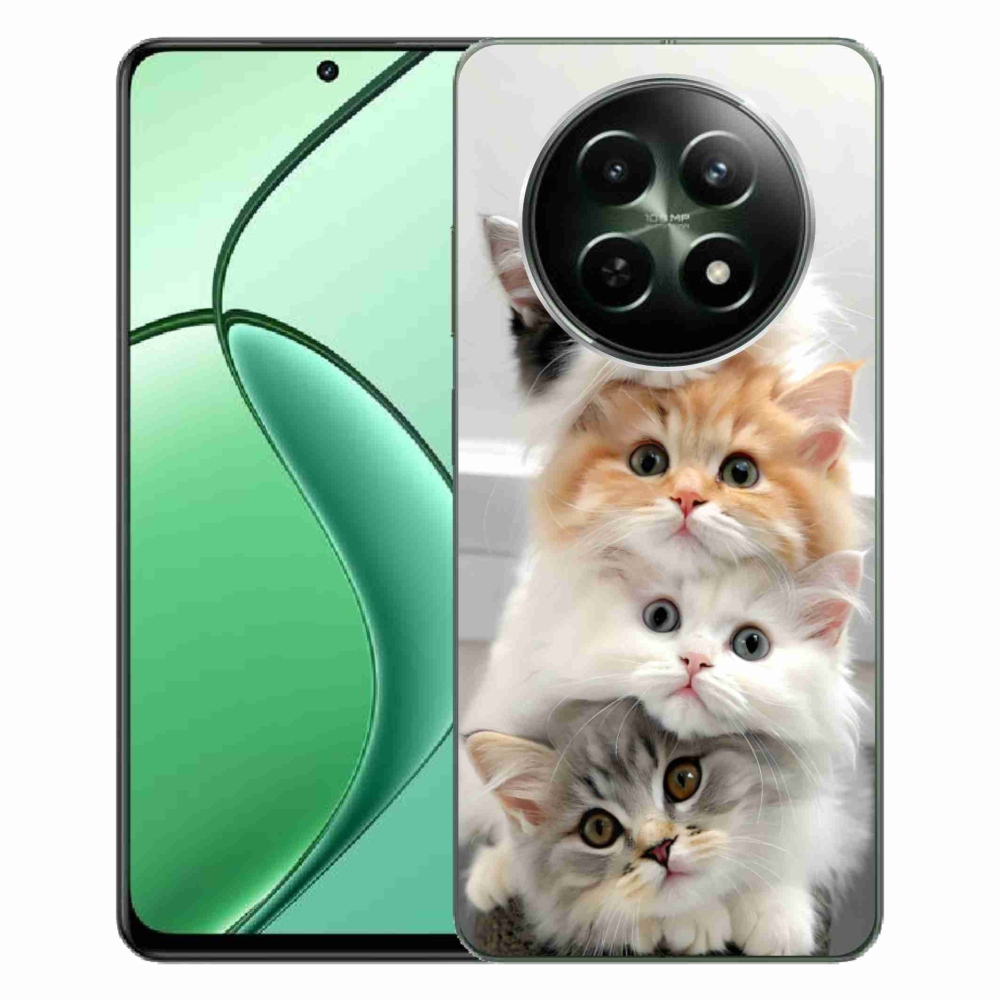 Gélový kryt mmCase na Realme 12 5G/12x 5G - mačacia partia