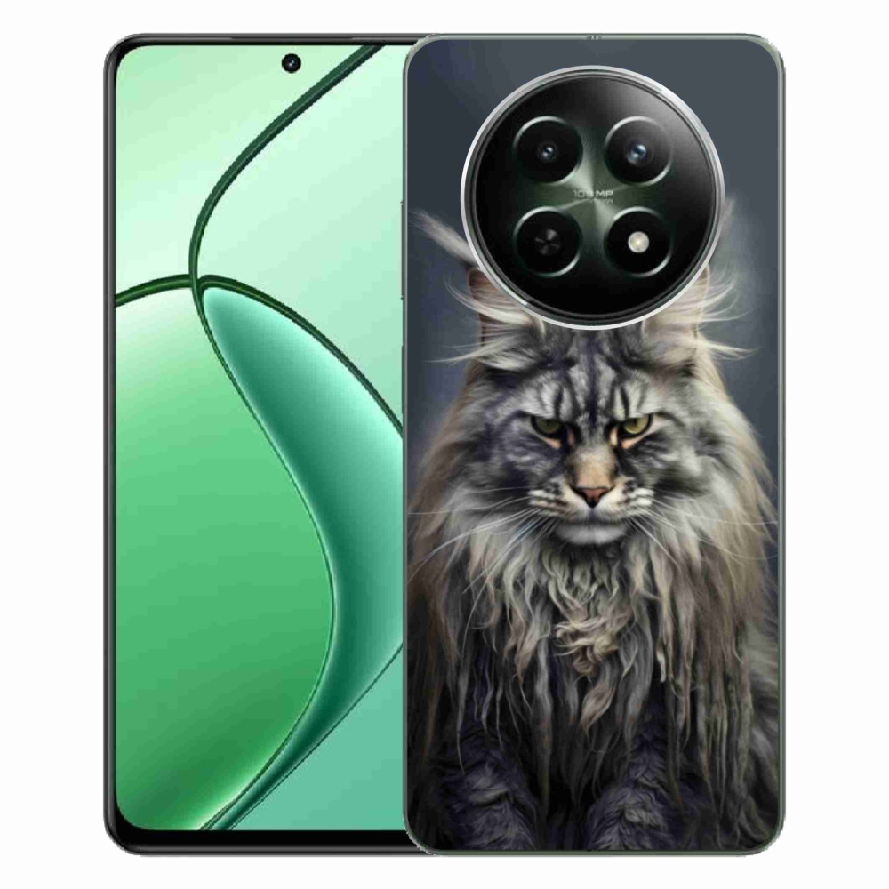 Gélový kryt mmCase na Realme 12 5G/12x 5G - mačacie pohľad 4
