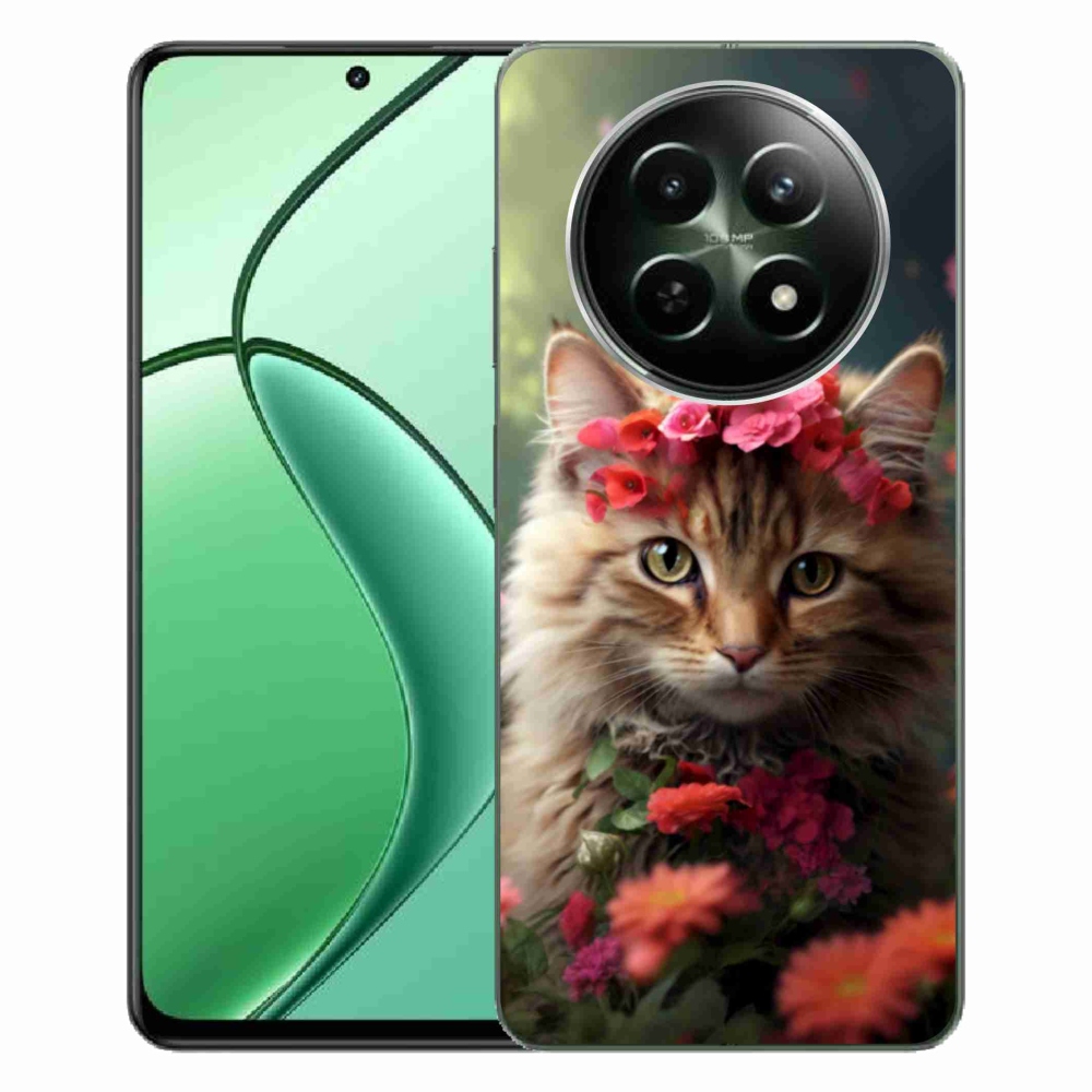 Gélový kryt mmCase na Realme 12 5G/12x 5G - mačacia princezná