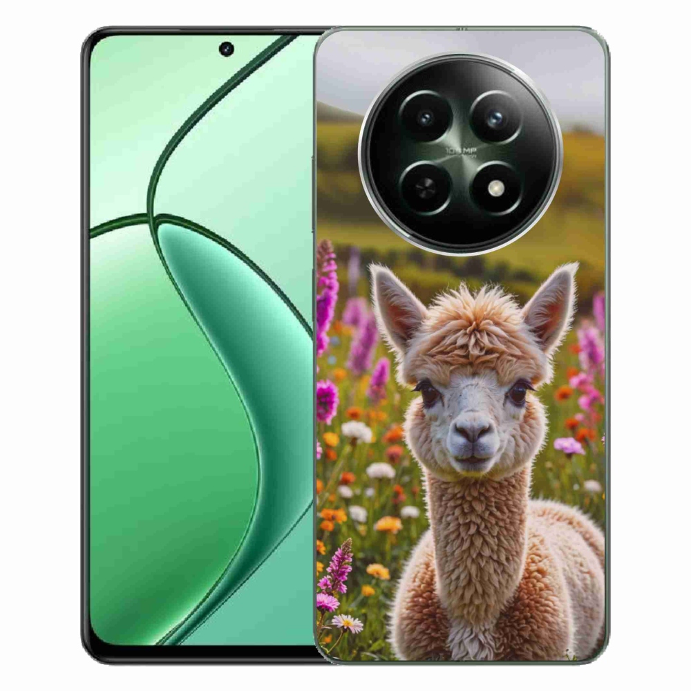 Gélový kryt mmCase na Realme 12 5G/12x 5G - lama na lúke