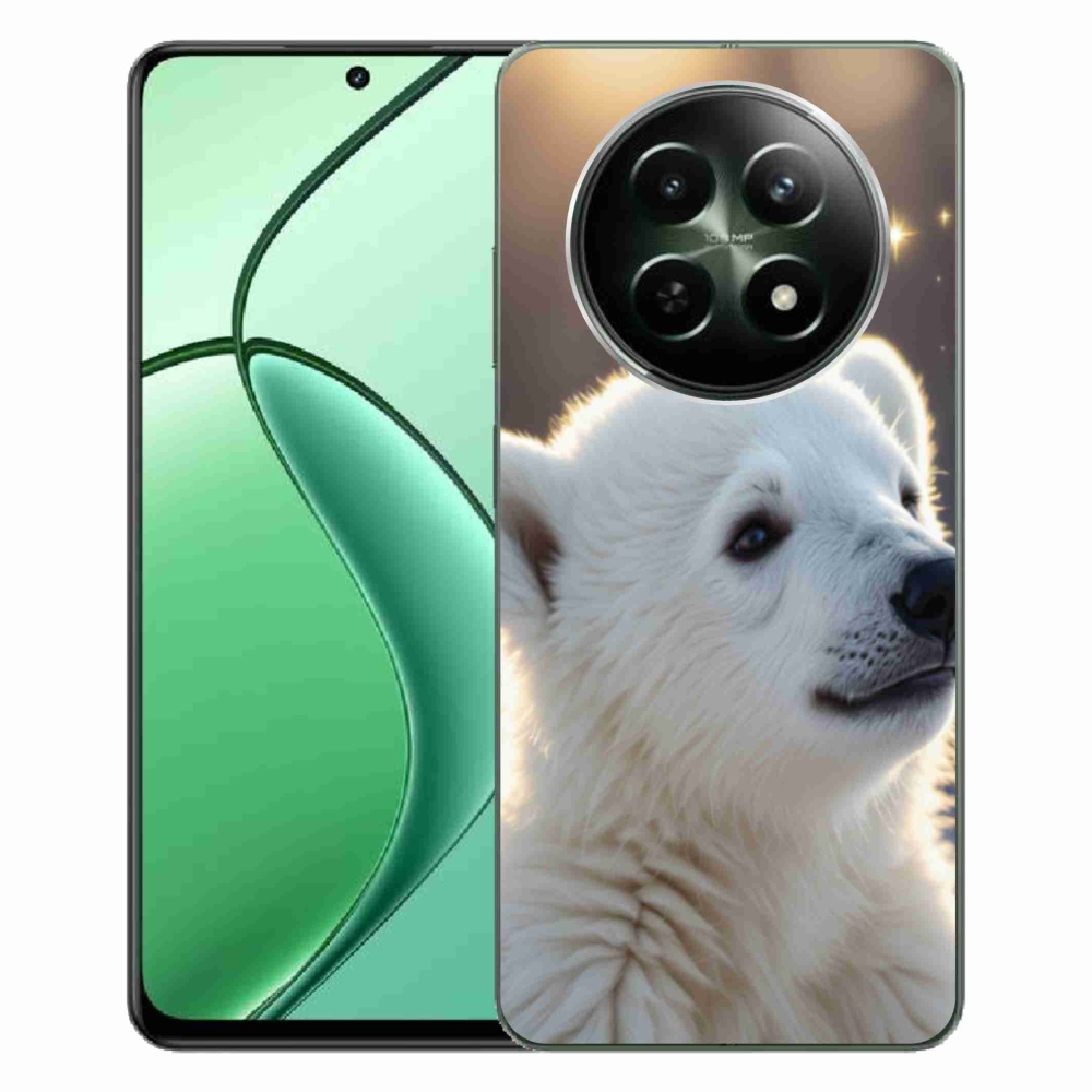 Gélový kryt mmCase na Realme 12 5G/12x 5G - ľadový medveď