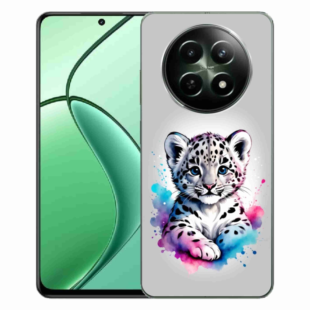 Gélový kryt mmCase na Realme 12 5G/12x 5G - leopardej mláďa