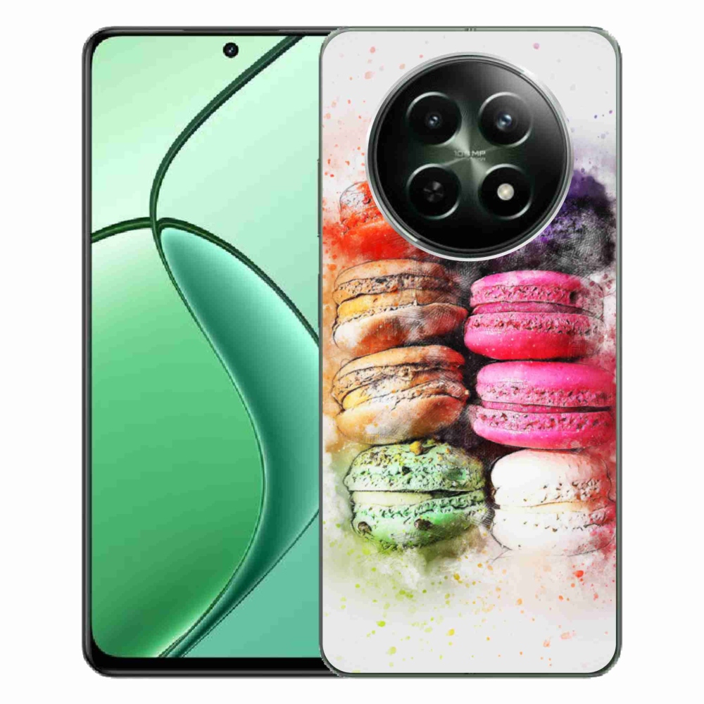 Gélový kryt mmCase na Realme 12 5G/12x 5G - makrónky