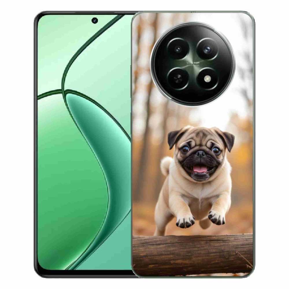 Gélový kryt mmCase na Realme 12 5G/12x 5G - mops 2