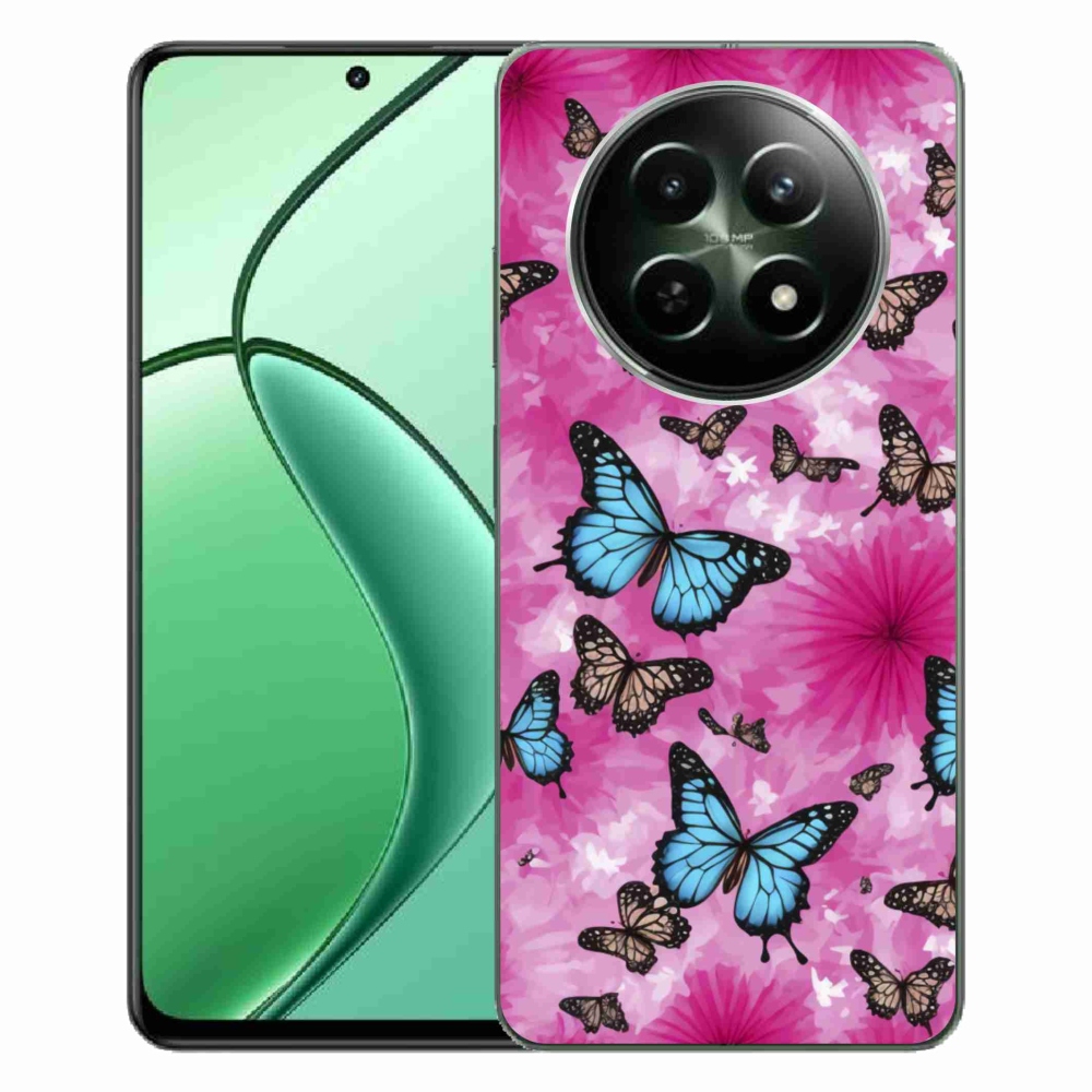 Gélový kryt mmCase na Realme 12 5G/12x 5G - motýlia záhrada