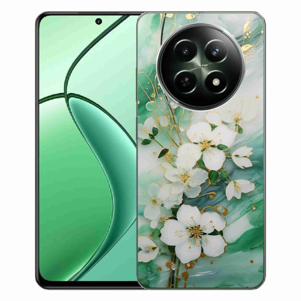 Gélový kryt mmCase na Realme 12 5G/12x 5G - nežné kvety