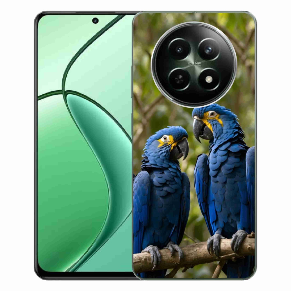 Gélový kryt mmCase na Realme 12 5G/12x 5G - papagájové duo