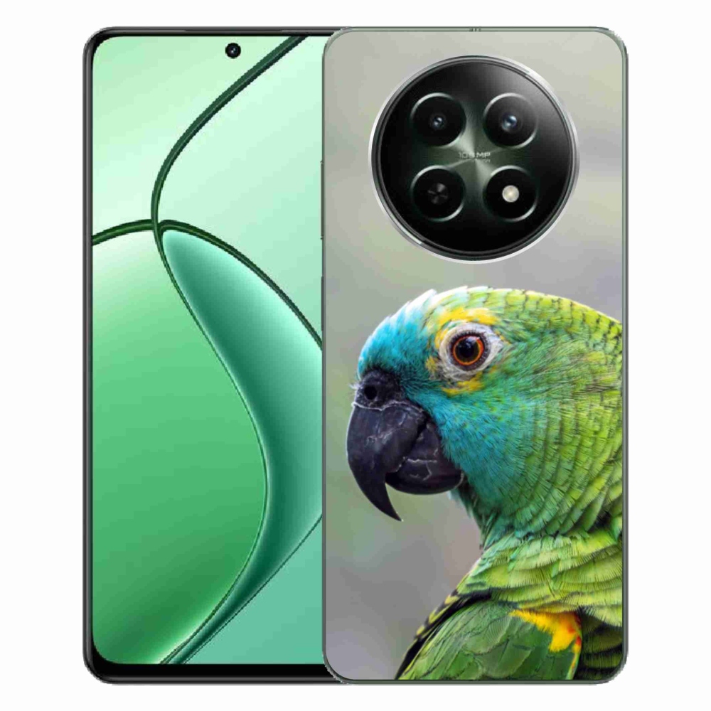 Gélový kryt mmCase na Realme 12 5G/12x 5G - papagáj amazoňan