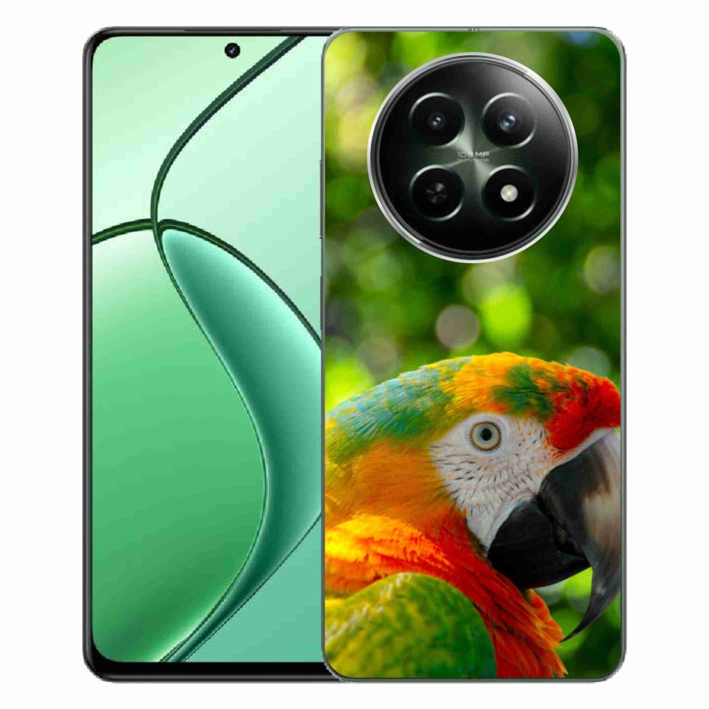 Gélový kryt mmCase na Realme 12 5G/12x 5G - papagáj ara 3