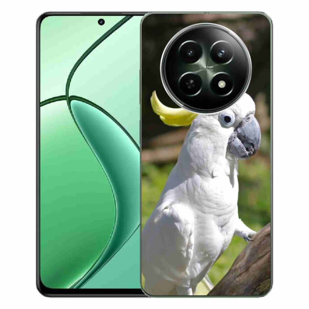 Gélový kryt mmCase na Realme 12 5G/12x 5G - papagáj kakadu 2