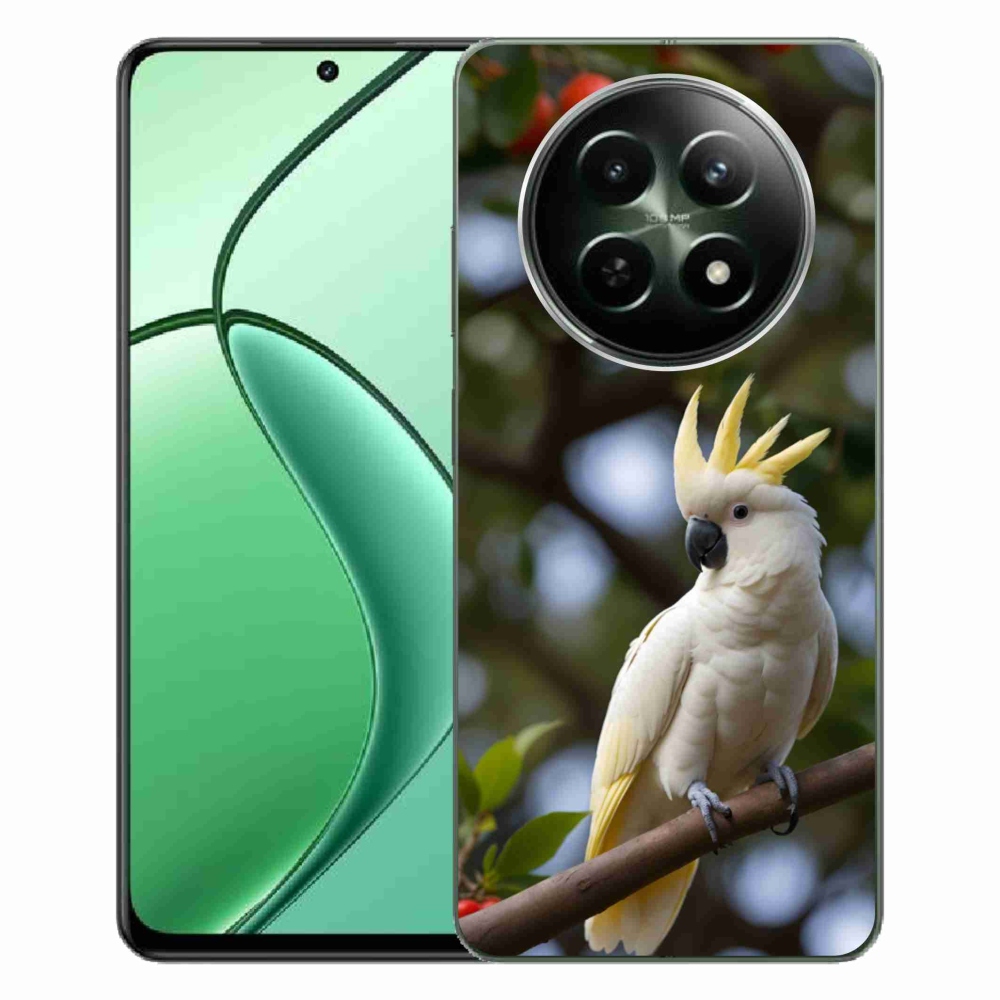 Gélový kryt mmCase na Realme 12 5G/12x 5G - papagáj kakadu 3