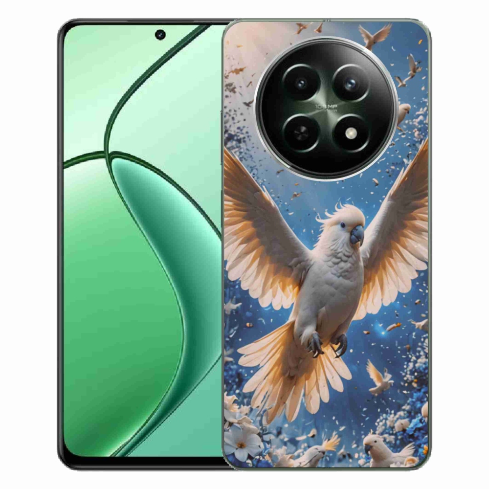 Gélový kryt mmCase na Realme 12 5G/12x 5G - papagáj kakadu