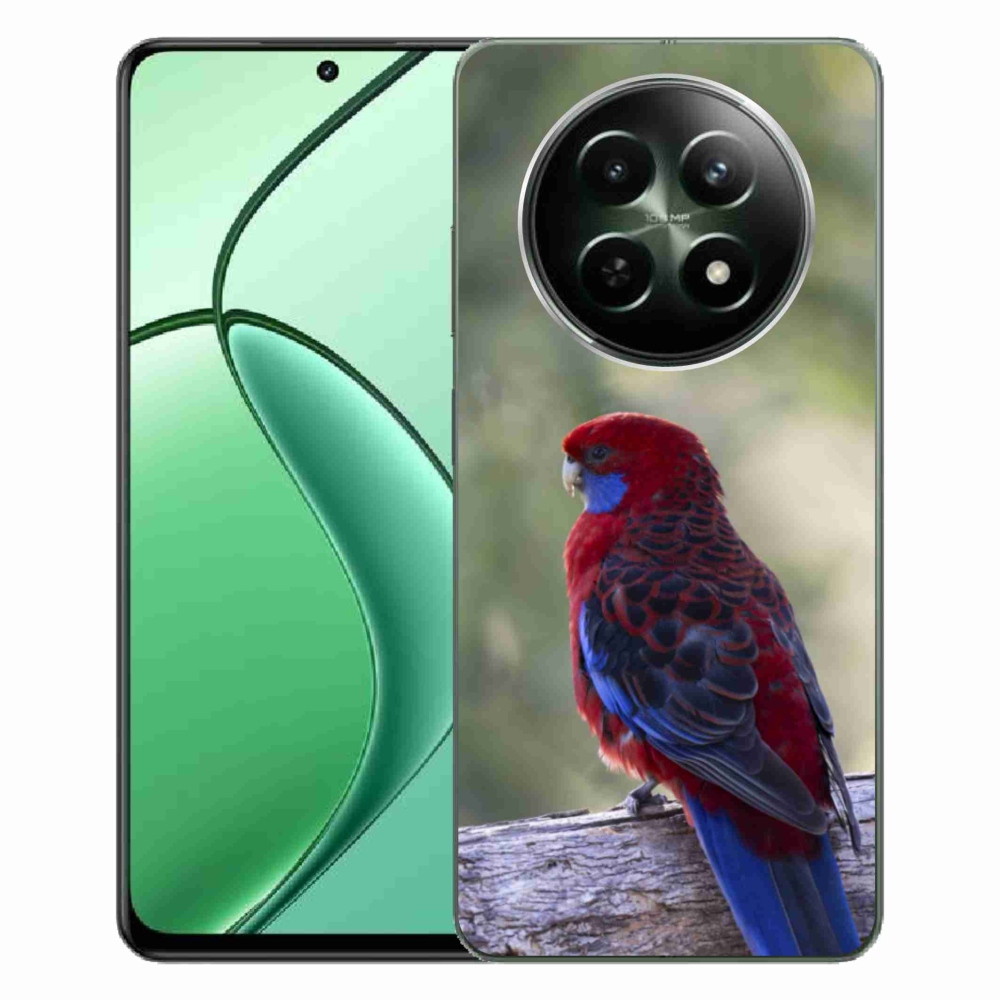 Gélový kryt mmCase na Realme 12 5G/12x 5G - papagáj rosela