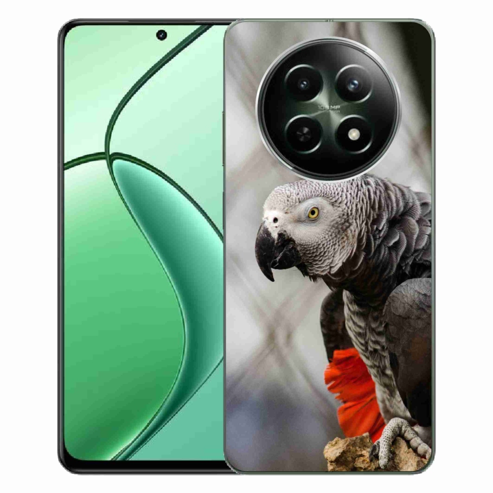 Gélový kryt mmCase na Realme 12 5G/12x 5G - papagáj žako 3