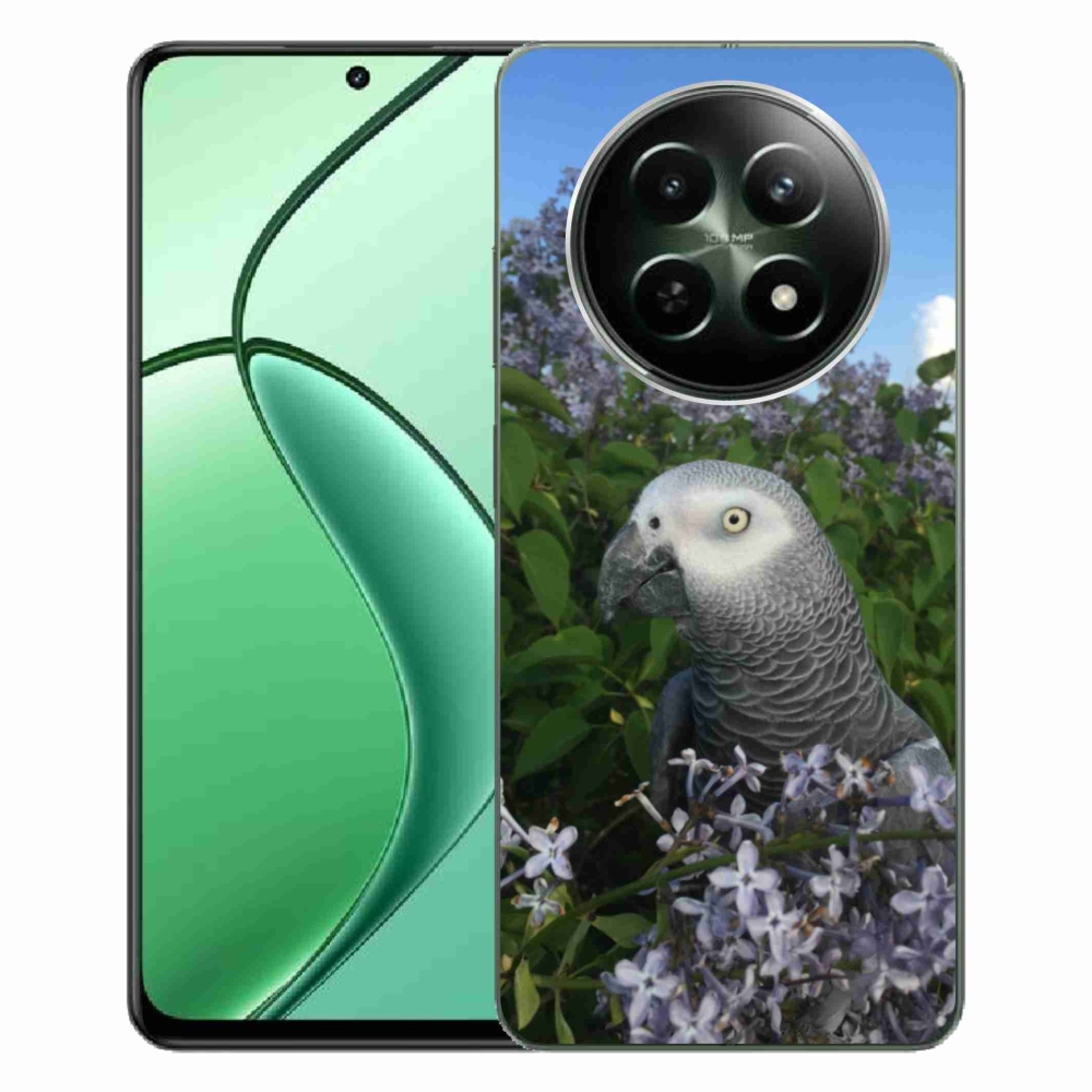Gélový kryt mmCase na Realme 12 5G/12x 5G - papagáj žako