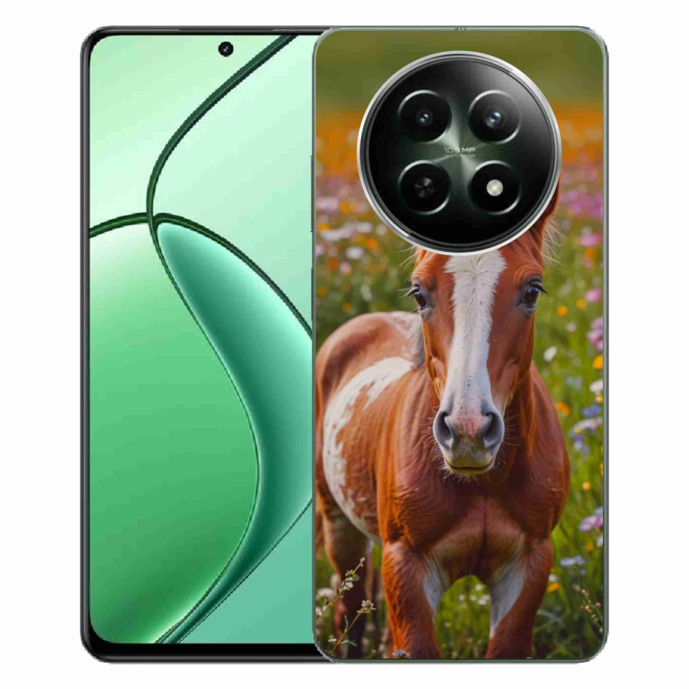 Gélový kryt mmCase na Realme 12 5G/12x 5G - roztomilé žriebä