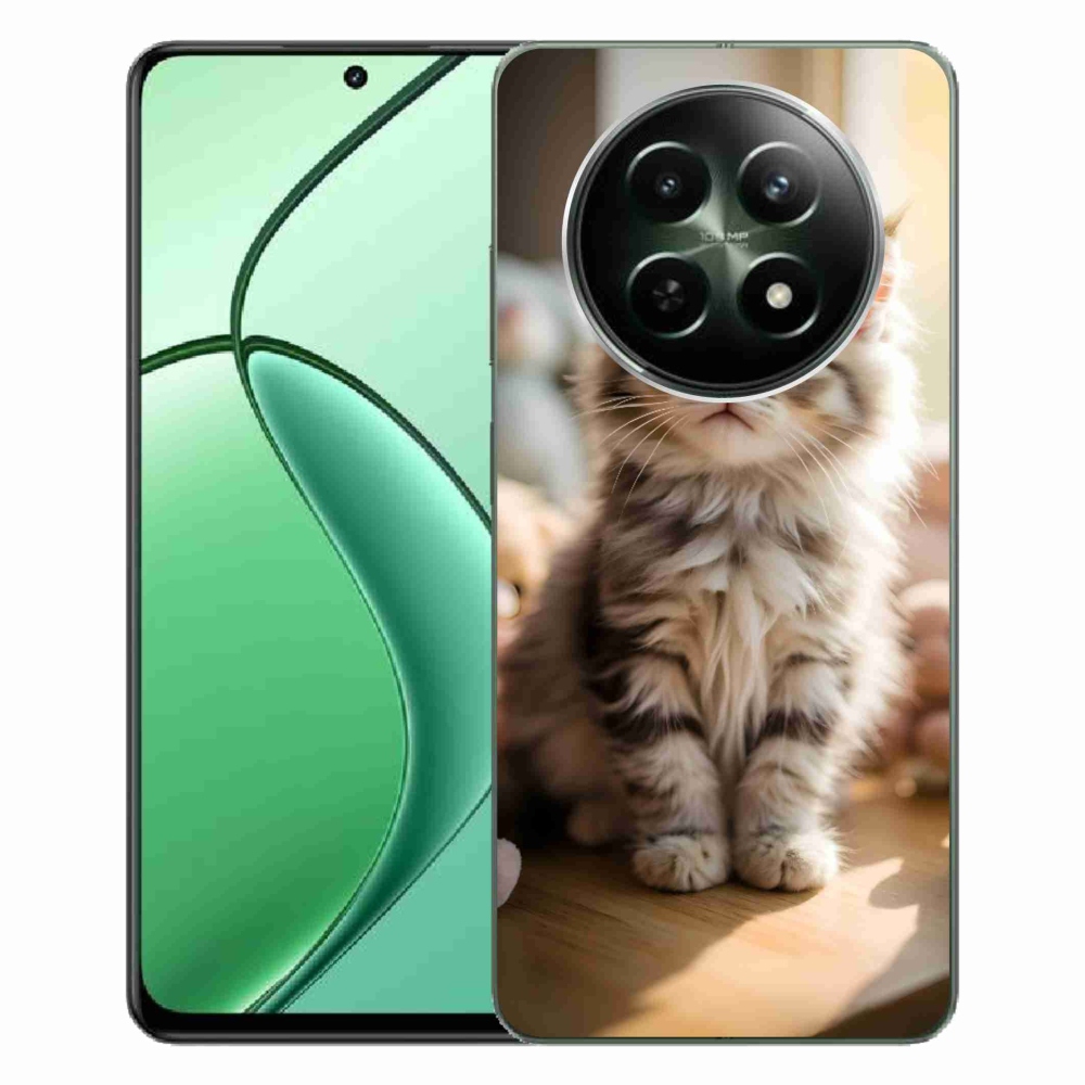 Gélový kryt mmCase na Realme 12 5G/12x 5G - roztomilé mačiatko 10