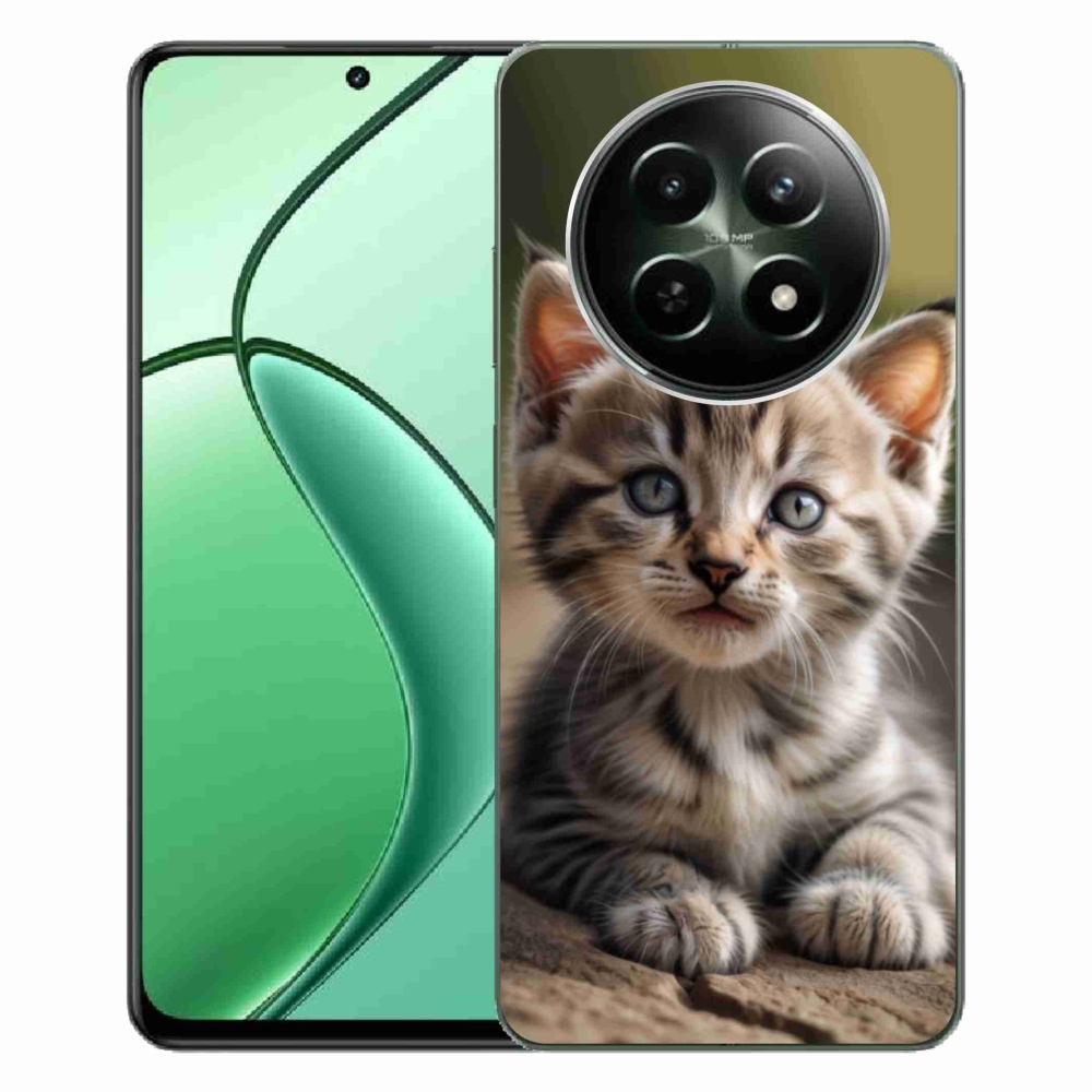 Gélový kryt mmCase na Realme 12 5G/12x 5G - roztomilé mačiatko 9