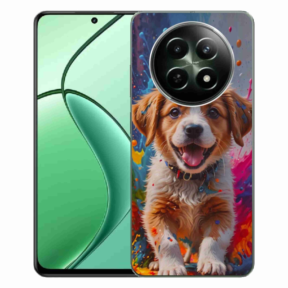 Gélový kryt mmCase na Realme 12 5G/12x 5G - roztomilé šteňa 3