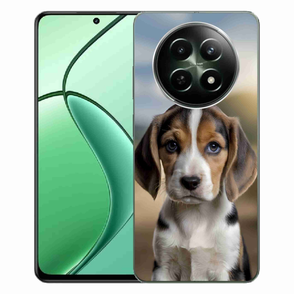 Gélový kryt mmCase na Realme 12 5G/12x 5G - roztomilý bígl