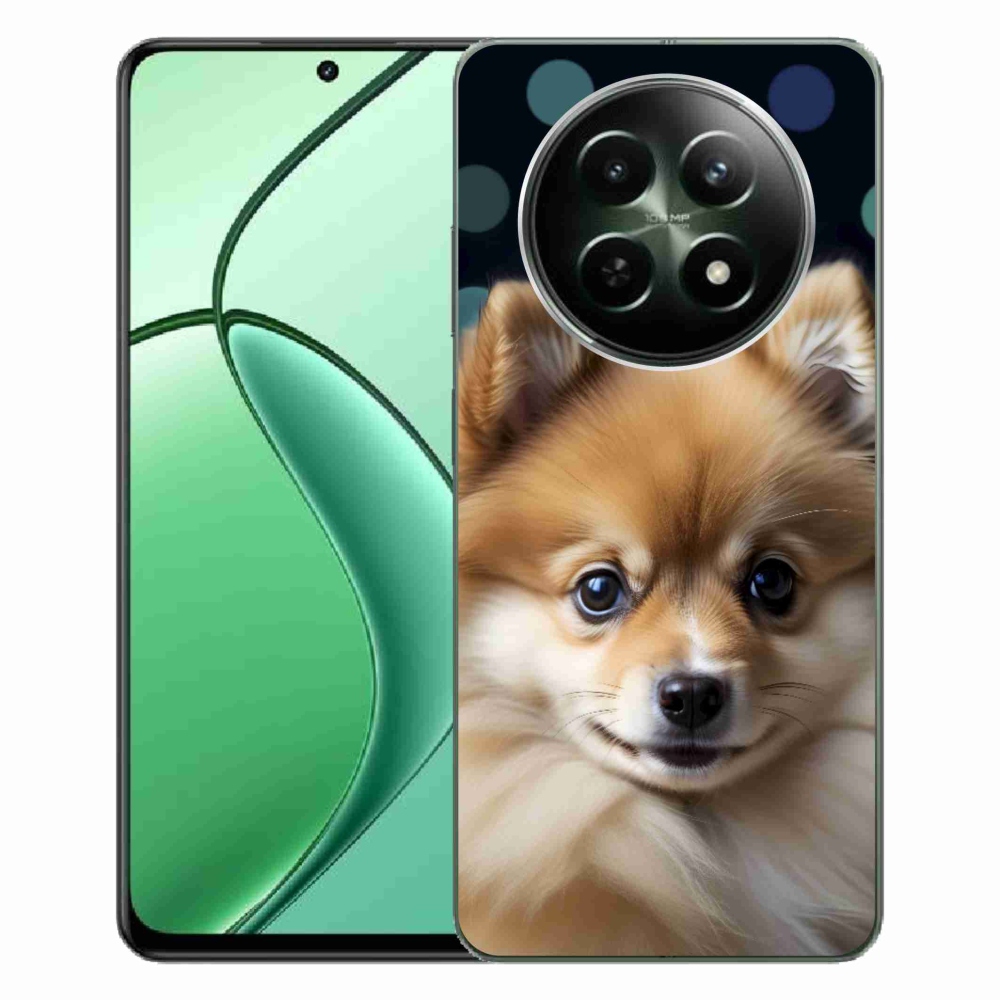 Gélový kryt mmCase na Realme 12 5G/12x 5G - roztomilý pomeranian