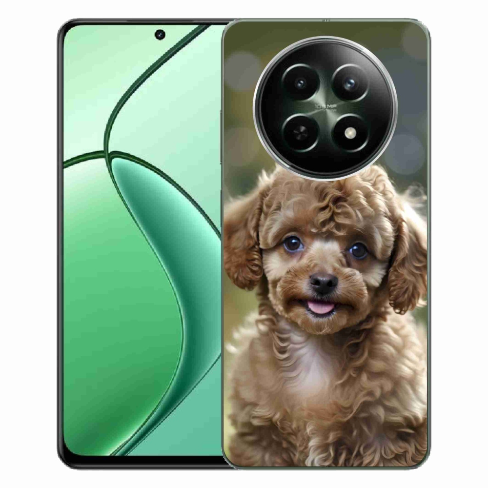 Gélový kryt mmCase na Realme 12 5G/12x 5G - roztomilý pudel
