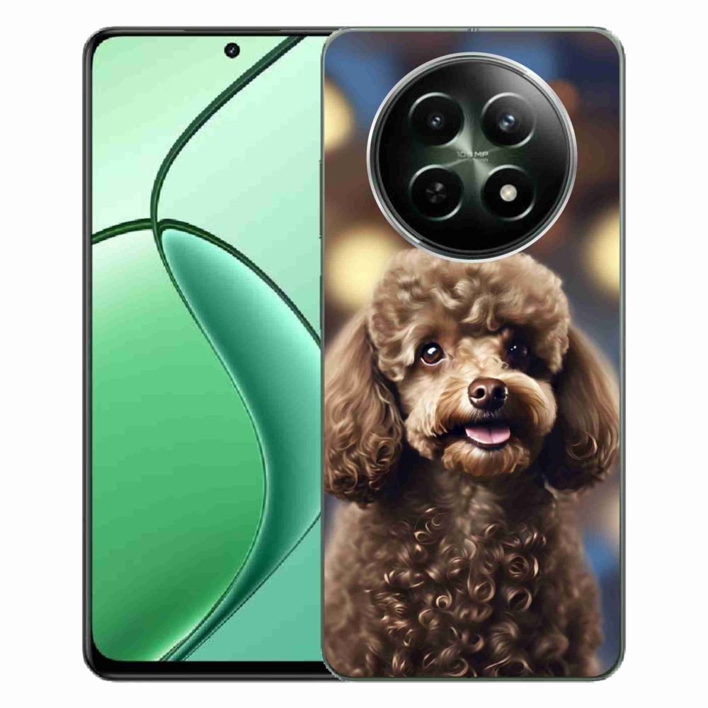 Gélový kryt mmCase na Realme 12 5G/12x 5G - roztomilý pudel