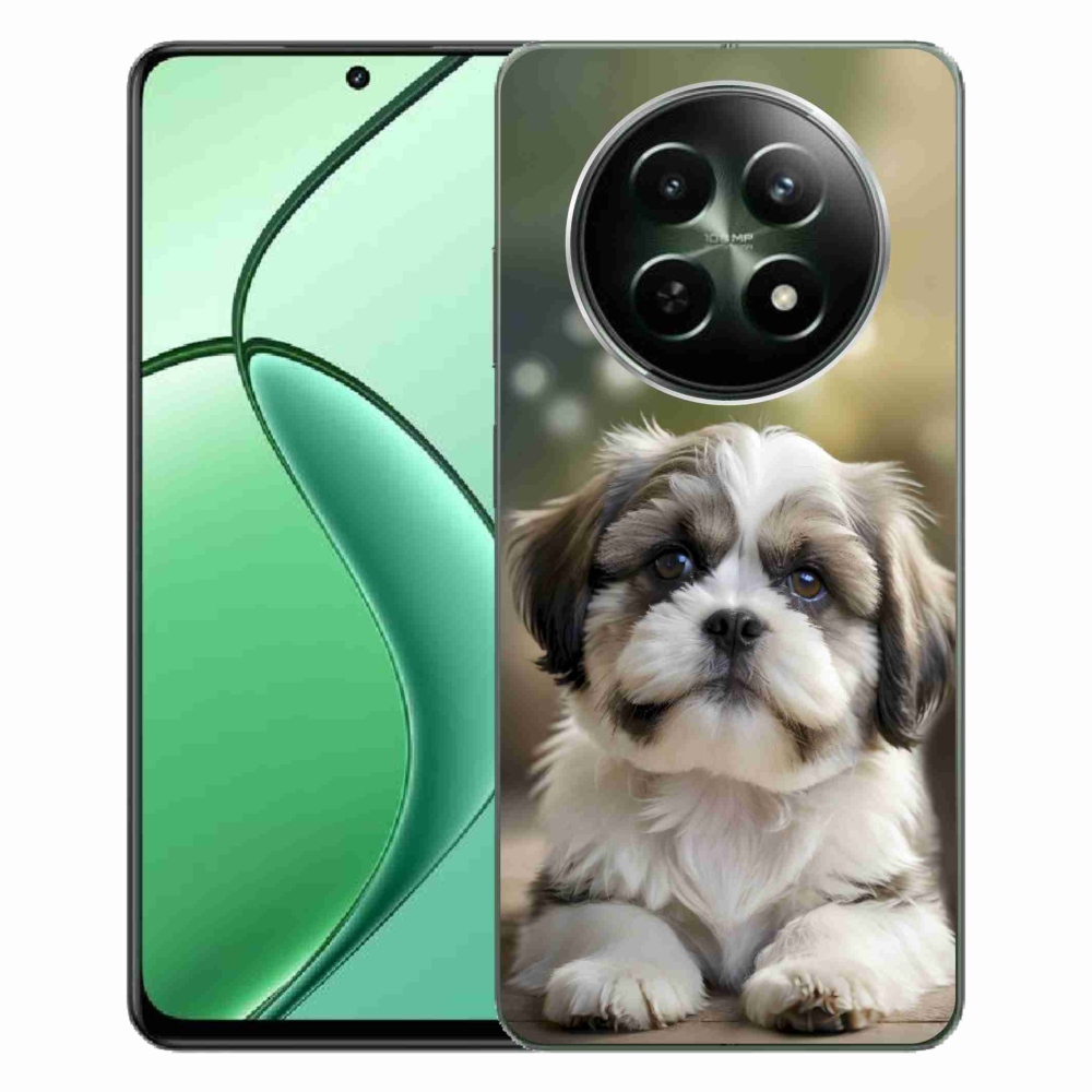 Gélový kryt mmCase na Realme 12 5G/12x 5G - roztomilý shih-tzu