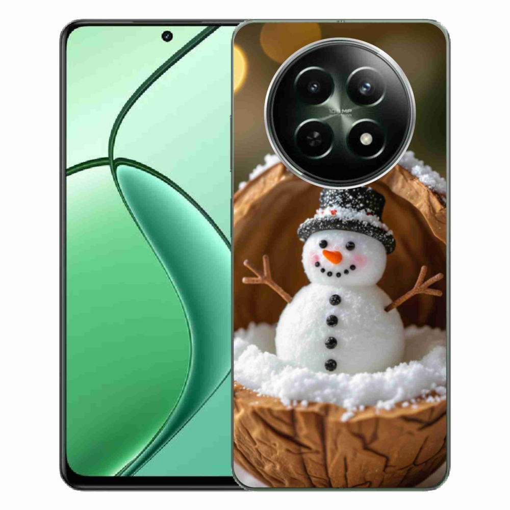 Gélový kryt mmCase na Realme 12 5G/12x 5G - snehuliak 4