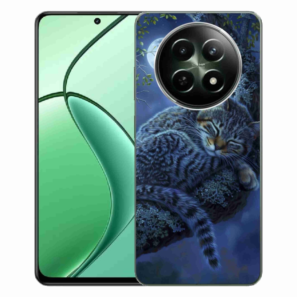 Gélový kryt mmCase na Realme 12 5G/12x 5G - spiaca mačka