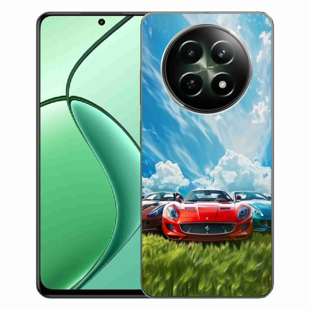 Gélový kryt mmCase na Realme 12 5G/12x 5G - športové vozidlá