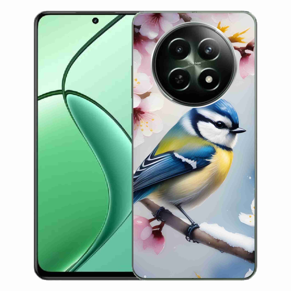 Gélový kryt mmCase na Realme 12 5G/12x 5G - sýkorka
