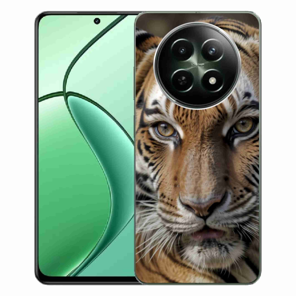 Gélový kryt mmCase na Realme 12 5G/12x 5G - tigrie pohľad