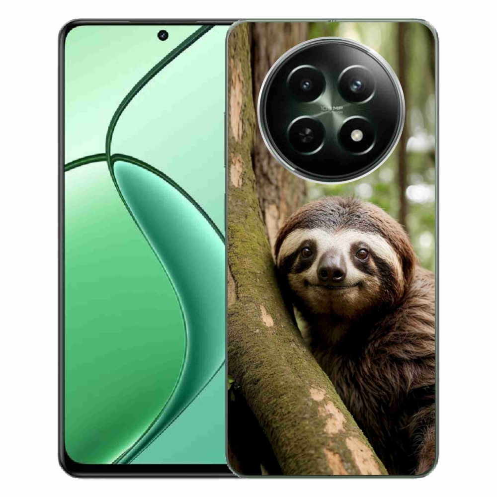 Gélový kryt mmCase na Realme 12 5G/12x 5G - usmievavý leňochod