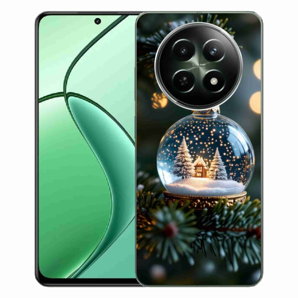 Gélový kryt mmCase na Realme 12 5G/12x 5G - vianočné gule 2