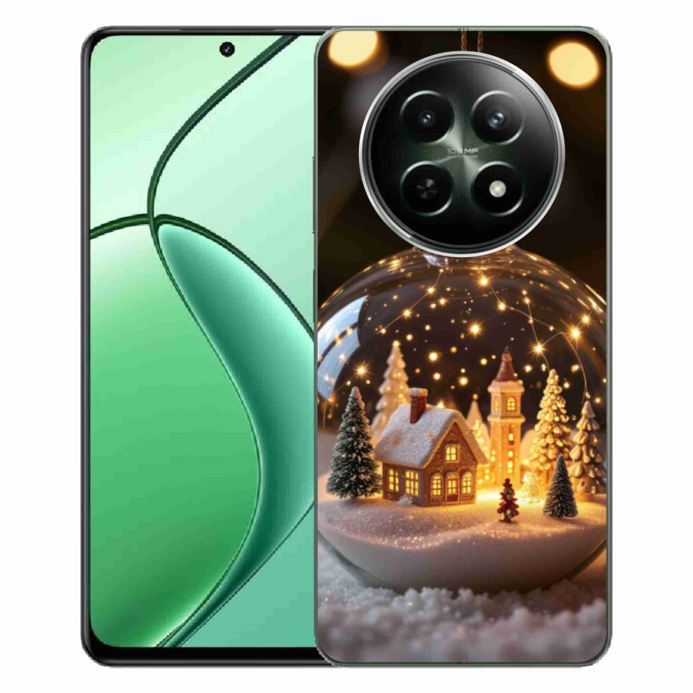 Gélový kryt mmCase na Realme 12 5G/12x 5G - vianočné gule 3