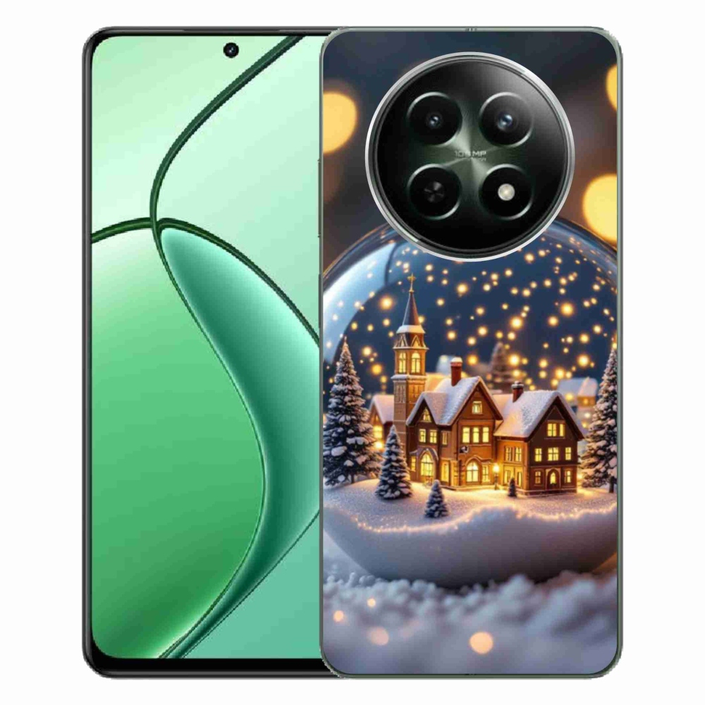 Gélový kryt mmCase na Realme 12 5G/12x 5G - vianočné gule 4