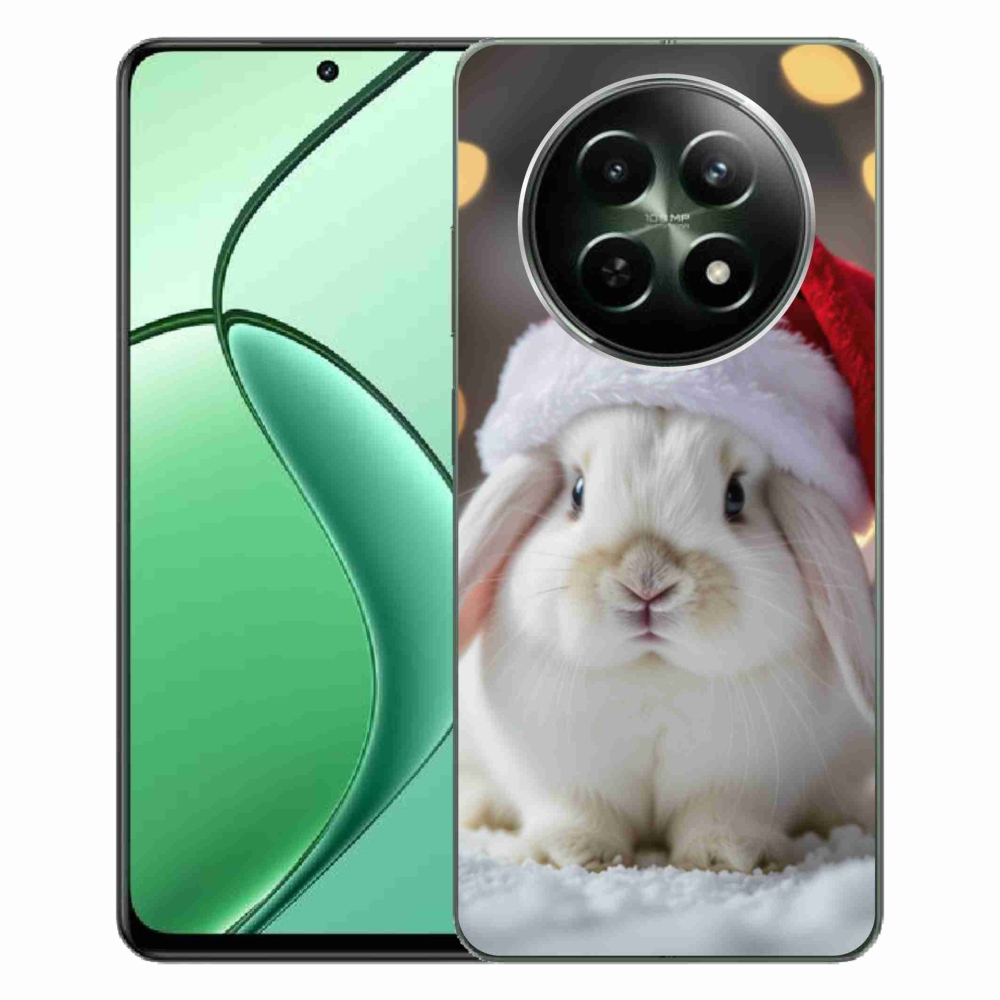 Gélový kryt mmCase na Realme 12 5G/12x 5G - vianočný králik