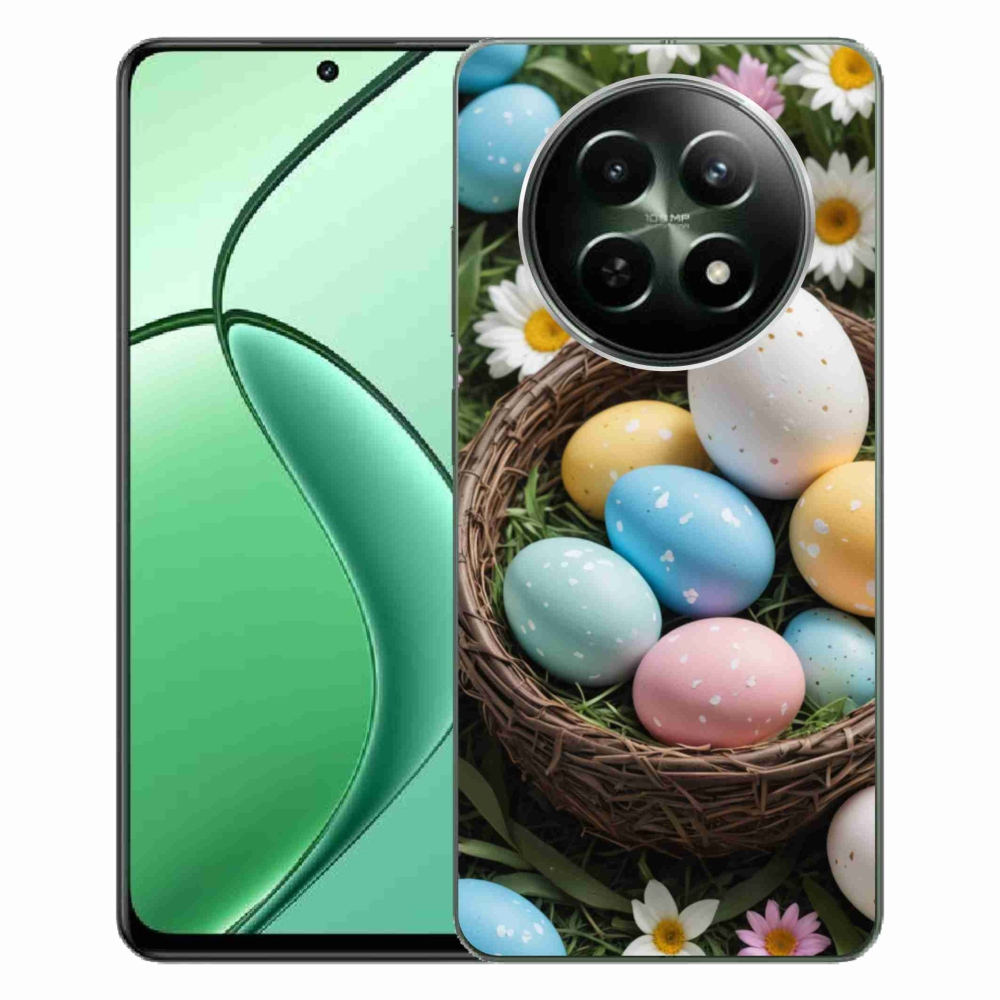 Gélový kryt mmCase na Realme 12 5G/12x 5G - veľkonočné vajíčka 2