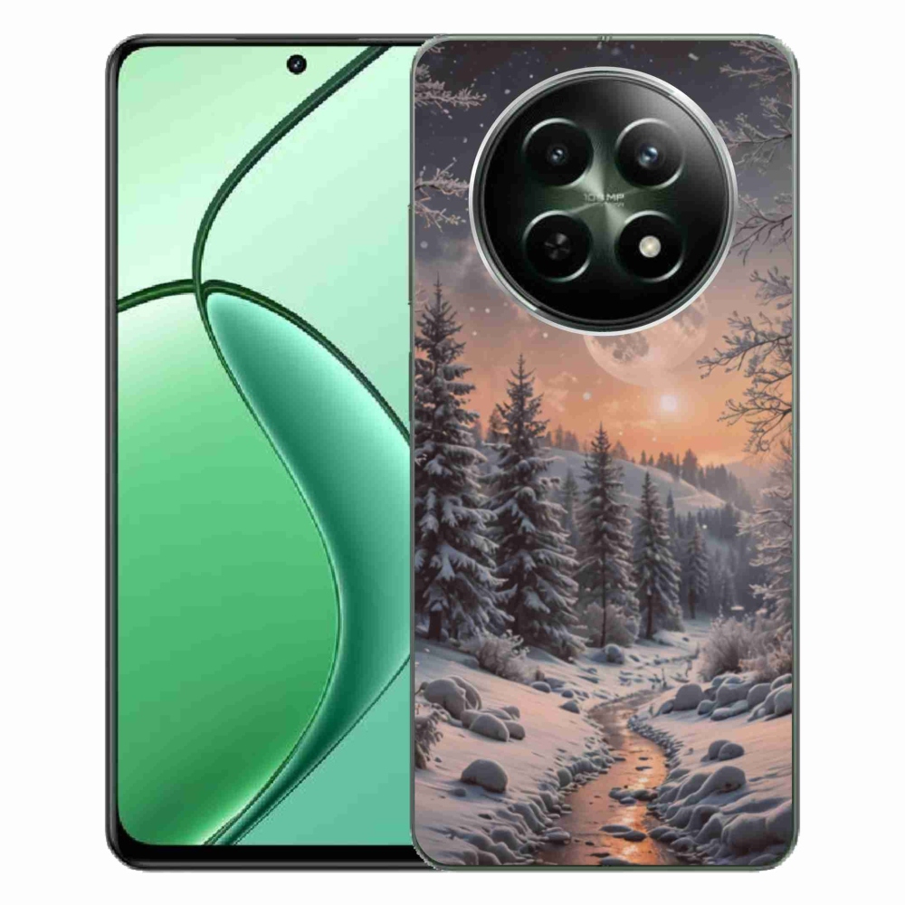 Gélový kryt mmCase na Realme 12 5G/12x 5G - zimná krajina 2