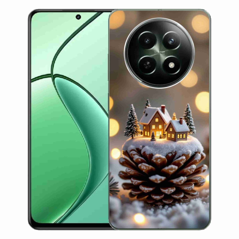 Gélový kryt mmCase na Realme 12 5G/12x 5G - zimná dedinka