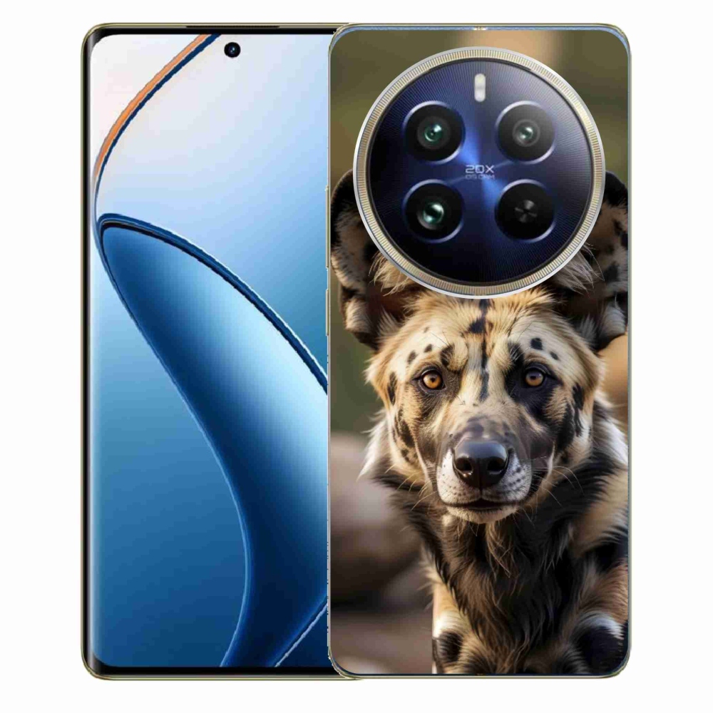 Gélový kryt mmCase na Realme 12 Pro 5G/12 Pro+ 5G - africký divoký pes