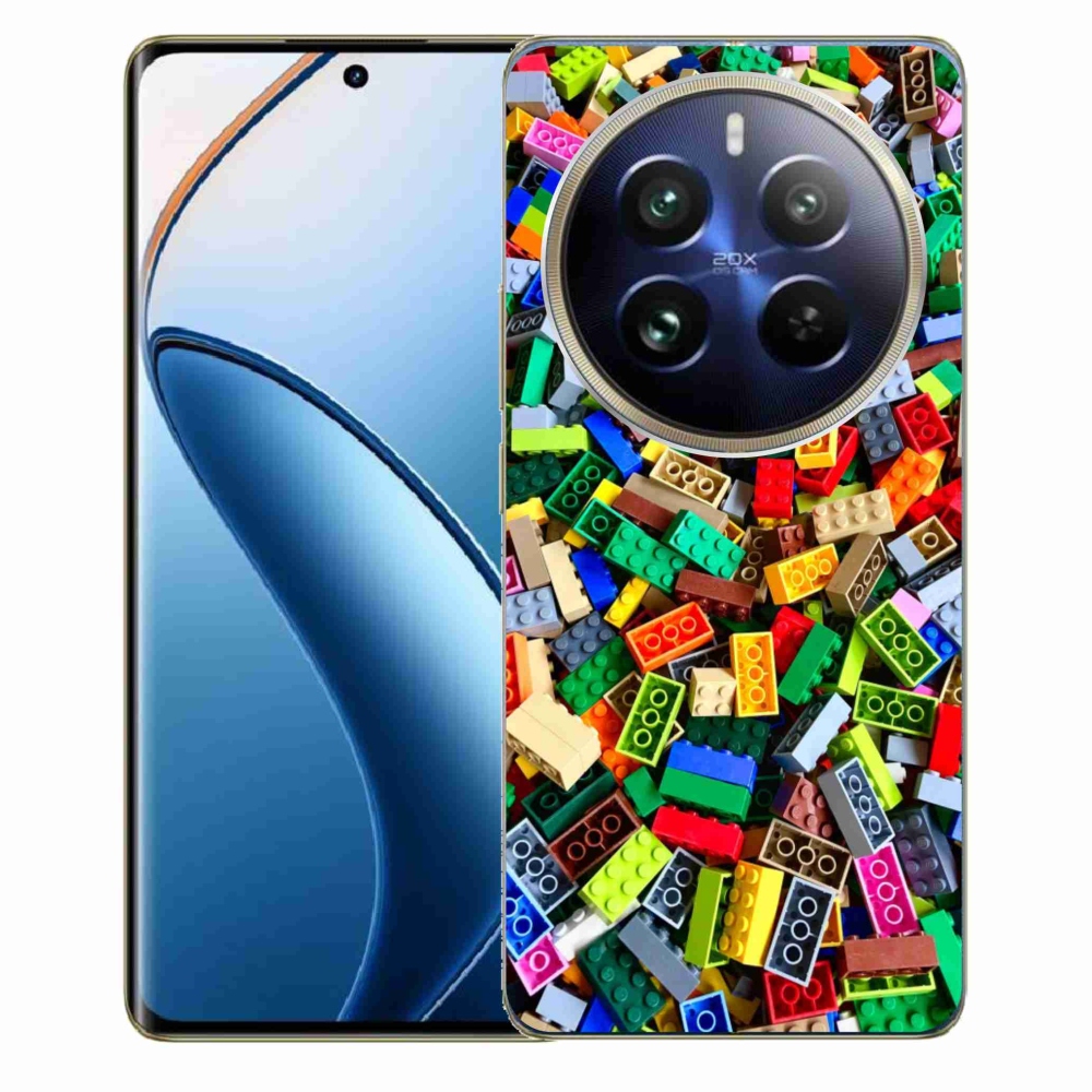 Gélový kryt mmCase na Realme 12 Pro 5G/12 Pro+ 5G - farebné stavebné kocky