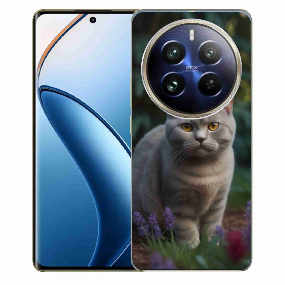 Gélový kryt mmCase na Realme 12 Pro 5G/12 Pro+ 5G - britská mačka