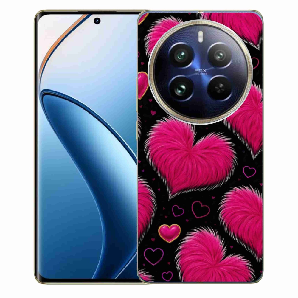 Gélový kryt mmCase na Realme 12 Pro 5G/12 Pro+ 5G - hebké srdce