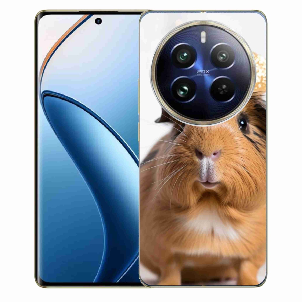 Gélový kryt mmCase na Realme 12 Pro 5G/12 Pro+ 5G - hnedé morča